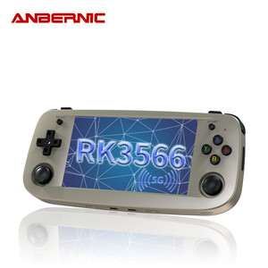 ANBERNIC-Mini console de jeux portables, grand écran 4.95 pouces, RK3566, système Linux, rétro, classique, <span class=keywords><strong>RG503</strong></span> - Product Image 1