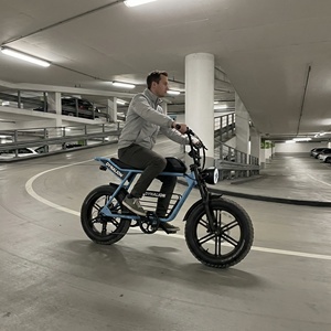 Bicicleta Eléctrica Urbana Compacta de Giro Rápido con Horquilla de Suspensión Delantera, Bicicleta Eléctrica para Estacionamiento en Centros Urbanos y Rampas de Garajes - Product Image 4