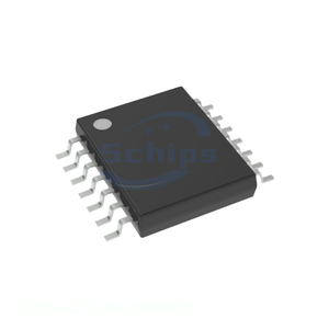 CD74HCT4066QPWRQ1 IC SW SPST NOX4 95OHM 14TSSOP Manufacturer Channel Electronic Circuit Components Interface - Product Image 1