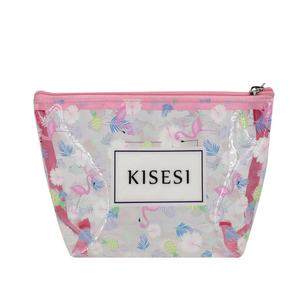 Profesional <span class=keywords><strong>Grus</strong></span> Japonensis UV impresión a todo color impreso transparente PVC bolsa de maquillaje transparente impermeable PVC neceser Eco - Product Image 6