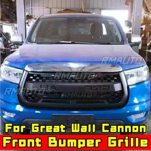 Rejillas Superiores Delanteras de Radiador Estilo Racing Facelift para Great Wall Cannon, Kit de Carrocería, Parachoques Delantero, Pieza de Tuning - Product Image 4