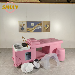 Lit <span class=keywords><strong>de</strong></span> massage <span class=keywords><strong>de</strong></span> lavage <span class=keywords><strong>de</strong></span> cheveux <span class=keywords><strong>de</strong></span> <span class=keywords><strong>spa</strong></span> <span class=keywords><strong>de</strong></span> tête japonaise <span class=keywords><strong>de</strong></span> qualité supérieure Siman avec bol <span class=keywords><strong>de</strong></span> shampooing en céramique - Product Image 2