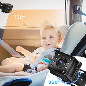 מפעל 4.3inch מודל פרטי HD 1080P ראיית לילה אלחוטי מראה תינוק מכונית מושב מראה ברכב וידאו תינוק צג מצלמה במכונית