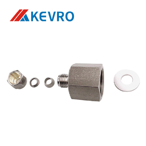 316 thép không gỉ nữ bspp chủ đề để nén phù hợp adapter bspp nội bộ để ferrule kết nối - Product Image 2
