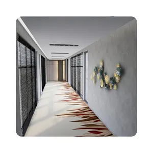 Thảm trang trí nội thất Len nylon pha trộn axminster khách sạn sang trọng hành lang phòng ngủ tường để tường Thảm