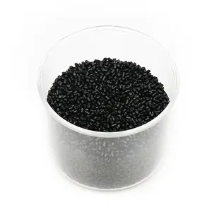 Yüksek yoğunluklu polietilen Hdpe Ldpe plastik reçine Pe granülleri Hdpe boru plastik hammadde siyah plastik pe 100 granül fiyat
