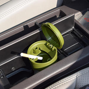 1 pièce Cendrier de <span class=keywords><strong>voiture</strong></span> LED portable pour cigarettes, avec indicateur lumineux automatique, format gobelet pour porte-gobelet de <span class=keywords><strong>voiture</strong></span> - Product Image 4