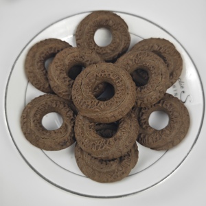 <span class=keywords><strong>Galletas</strong></span> con Forma de Donut de 220g Directamente de Fábrica - <span class=keywords><strong>Galletas</strong></span> Crujientes con Sabor a Chocolate y Mantequilla al por Mayor - Product Image 1