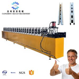 Máquina Automática para Fabricar Soportes Sísmicos para Paneles Fotovoltaicos, Máquina de Conformado de Rollos para Soportes de Montaje de Paneles Solares - Product Image 1