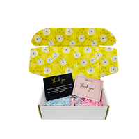 Emballage postal écologique durable personnalisé, boîte d'expédition en carton ondulé pour vêtements, impression couleur, Cajas De Carton Para Empaque