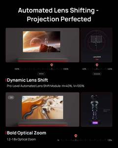 <span class=keywords><strong>Projecteur</strong></span> mini <span class=keywords><strong>XGIMI</strong></span> RS30 Ultra Max 5500 lm Triple Laser 4K avec autofocus HDR Home Cinéma Portable - Product Image 3