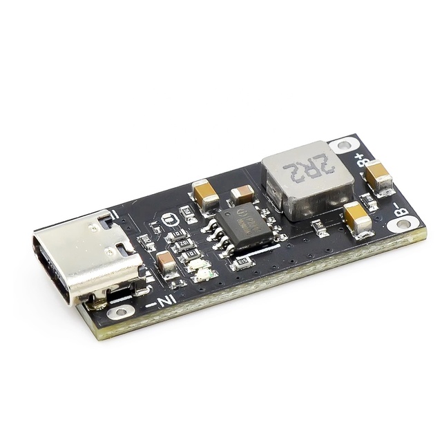Type C USB Input High Current IP2312 3A Polymer Ternary Lithium Battery Fast Quick Charging Board CCCV 5V to 4.2V Quick Charge
