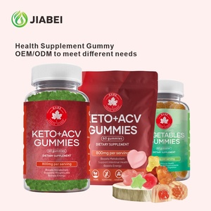 Takviye Tedarikçisi Fabrika Doğrudan Toptan Satış Vitamin KETO+ACV Jelibonları Metabolizmayı Hızlandırır Bağırsak Sağlığını İyileştirir Yetişkinler - Product Image 5