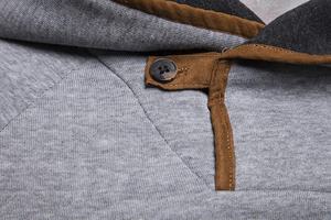 Conjunto de Sudadera con capucha de algodón orgánico para hombre, Jersey Unisex con bordado, personalizado - Product Image 6