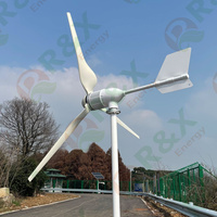 Éolienne à axe horizontal R&X RX-1000M 1 kW pour toiture, système solaire pour usage domestique, sortie 48 V, certifiée CE ROHS