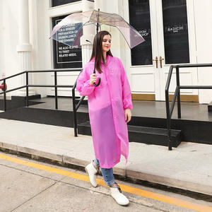 Impermeable Ligero para Adultos Badichi, Color Rosa, para Viajes, Senderismo y Actividades al Aire Libre, Poncho Individual de Color Sólido - Product Image 1