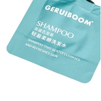 Sacs en plastique PET à aspiration à trois côtés pour l'emballage de soupe de produits de soins de la peau de shampooing-Matériau en feuille d'aluminium