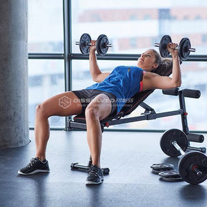 Équipement de gymnastique haltères libres de levage <span class=keywords><strong>50</strong></span> <span class=keywords><strong>Kg</strong></span> Kits d'haltères d'haltères réglables - Product Image 6