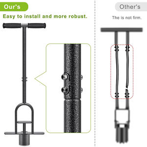 Outil JH-Mech Sod Plugger avec deux pédales et éjecteur de <span class=keywords><strong>pied</strong></span> Assemblage facile Longue durée Long Handle Sod Plugger - Product Image 3
