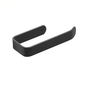 Không Khoan Nail Miễn Phí Kết Dính Bắc Âu Matt Đen Phòng Tắm Nhà Bếp Khăn Giá - Product Image 5