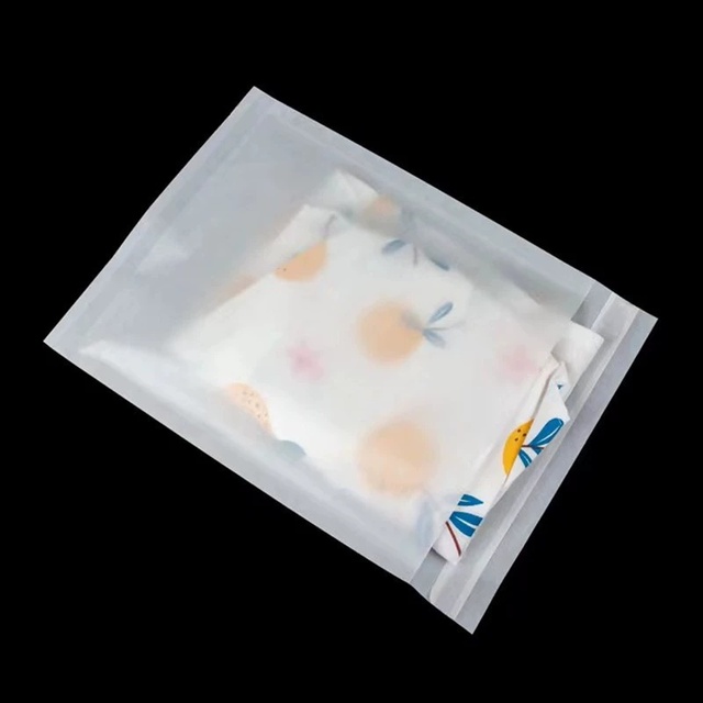 Custom Eco Friendly Glassine Paper Bags Apparel Packaging Biodegradable Translucent Material for Clothing Retail Bulk Wholesale