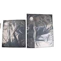 Maßgefertigter Transparenter 2-lagiger Hochsicherheits-Flüssigkeitsverpackungsbeutel mit Ventil für Saft, Mineralwasser und Getränkespender