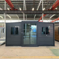 Villa de luxe de 40 pieds, maison conteneur extensible, conception modulaire préfabriquée, 2 à 5 chambres, cuisine, maison mobile, vente en Australie