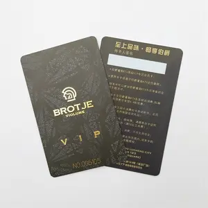 Preprinted High Security Membership Card VIP Card with 125KHz 13.56MHz RFID chip