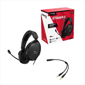 Casque de jeu filaire HyperX Stinger 2 Core, noir dynamique, léger et confortable, haut-parleurs de 40 mm, microphone à voix claire, compatible PC, PS5, Xbox - Product Image 2