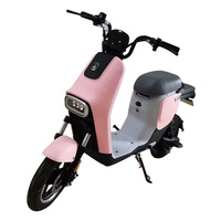 Nouveau vélo électrique de ville 48v 20Ah siège large 2 roues cyclomoteur Scooters vélo électrique léger 500w a marché moto approvisionnement d'usine