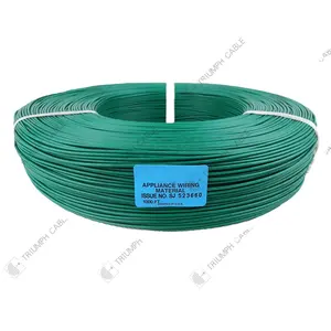 Fábrica de cabos Triumph UL1007 26AWG 7/0.16TS Fios resistentes de alta tensão para conexões internas Cor vermelha preto amarelo