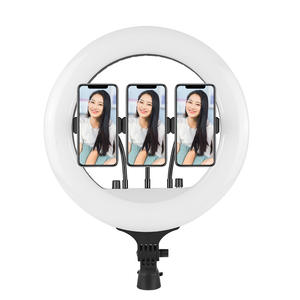 Anneau lumineux de téléphone de 14 pouces avec miroir MJ36 pour cils pour <span class=keywords><strong>Tik</strong></span> <span class=keywords><strong>Tok</strong></span> Selfie trépied support sac de transport bas prix OEM photographique - Product Image 2