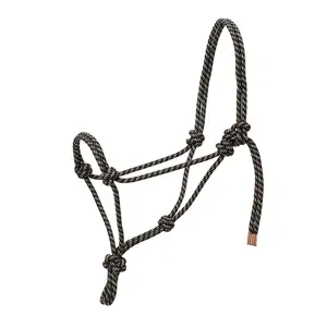 Bán Buôn Chất Lượng Cao Horse Riding Rope Halter Đầy Màu Sắc Horse Nylon Rope Halter