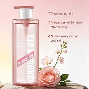 Gel Douche Parfumé Éclaircissant Marque Blanche 500ml Soin Nettoyant Corps Luxueux Blanchissant Vente en Gros - Product Image 4