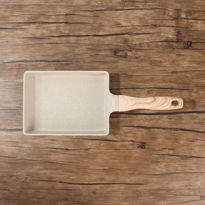 Stile giapponese moderno Maifan pietra Tamagoyaki piatto padella antiaderente quadrato padella per uso domestico per le uova colazione bistecca frittura - Product Image 1