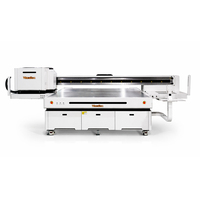 Printer UV Flatbed Terbaru Worldcolor dengan 2-12pcs Head Print G6, Dukungan Perangkat Lunak Flexi, Mendukung Berbagai Mode Pencetakan