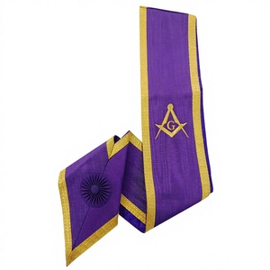 Masonic Regalia Master Sash of Memphis Misraim Rite para uso en la iglesia de adultos - Product Image 1