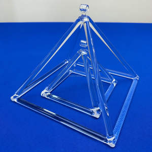 GLS kuarsa kristal penyembuhan holistik instrumen musik menyanyi piramida untuk tujuan penyembuhan - Product Image 6