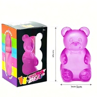 Bonbons Gélifiés Ours en TPR Couleurs Unies, Jouet Anti-Stress Maltose Squishy, Boîte Mystère, Gadget de Décompression et de Ventilation, Transfrontalier