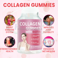 Ausreson Gommes aux peptides de collagène marin Beauty Bear Gummy Skincare Health Supplement Gummies au collagène marin