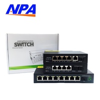 4-Port 2,5G Netzwerk-Switch mit 2 X 10G SFP Uplink QoS Stapelbar Plug-and-Play für IP-Kamera/WiFi-AP