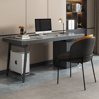 Table de bureau moderne meubles en forme de L Design bois 1.8 mètres de long patron directeur général exécutif bureau