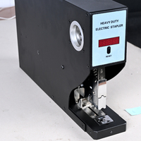 Agrafeuse électrique industrielle entièrement automatique à double tête avec logo personnalisé, multifonctionnelle et robuste pour pages de 2 cm
