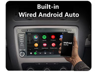 Radio para Auto Android con Carplay Inalámbrico, Multimedia para Skoda Octavia Mk2 A5 2004-2013, WIFI, Bluetooth, GPS, Navegación