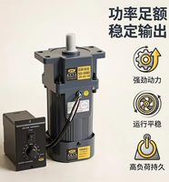 Contrôleur de vitesse pour moteur asynchrone à engrenages monophasé HLTNC 120W, 110V 220V 50Hz 60Hz, faible bruit, plage de vitesse 1500 tr/min, 24V