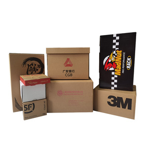 Boîte en carton colorée sur mesure 230GSM 6mm d'épaisseur résistante à la pression pour emballage général, export FBA, impression en usine - Product Image 2