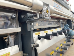 Tự động thiết kế mới dọc đá cẩm thạch Granite vát 0-45 ° bevel máy cho đá đường thẳng cạnh máy đánh bóng - Product Image 6