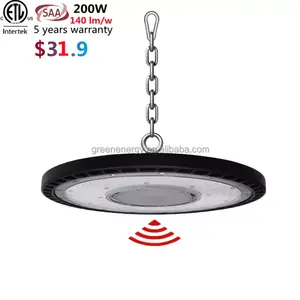 Lampe antidéflagrante CE TUV, haute baie smd ufo, éclairage 150w 300w pour magasin, industriel et commercial, garantie de 5 ans, usine de shenzhen