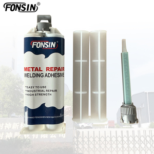 กาวอีพ็อกซี่ FONSIN สองส่วนผสม 1:1 ขนาด 100 กรัม/70 กรัม สีขาวและสีเทา สำหรับซ่อมโลหะ งานประดิษฐ์ และการยึดติด - Product Image 4