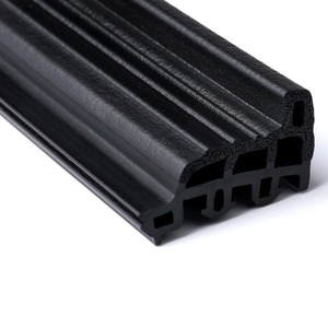 <b>Rubber</b> Seal <b>Strip</b> Black Moulded EPDM Foam Weatherstrip For Door Window Sealing - Product Image 1